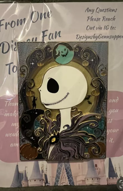 DISNEY FANTASY PIN Jack NBC Nightmare Before Christmas DBG Designsbygen Oogie LE