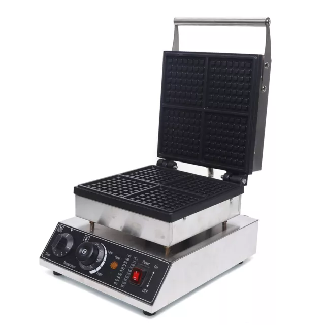 1750 W Macchina per pancake antiaderente antiaderente per cialde elettrica commerciale 50~300 °C 2