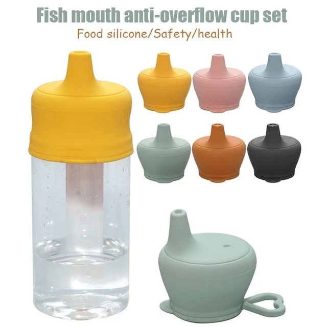 Taza de entrenamiento para bebé utensilios para beber tazas para sorber tazas tapa niños cubierta para taza