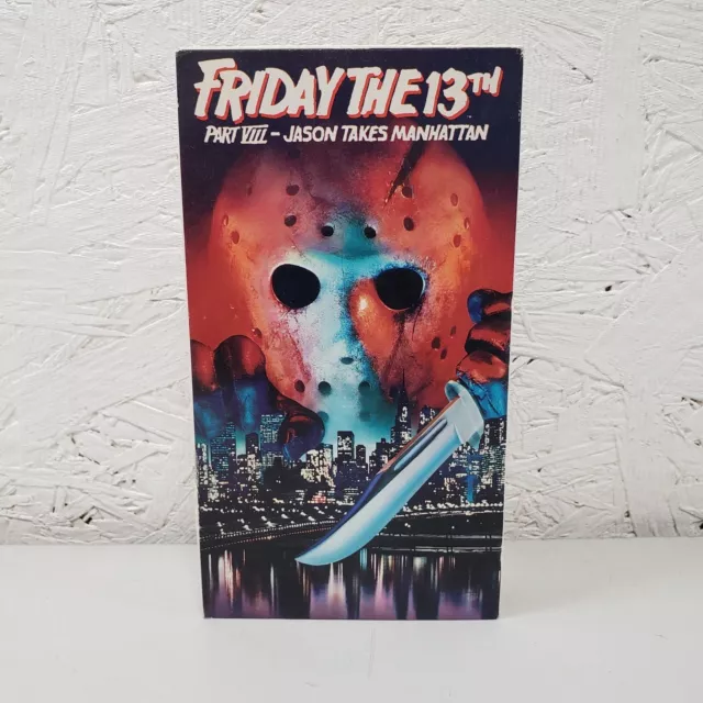 1989 Paramount Friday The 13Th Part 8 Jason Takes Manhattan VHS