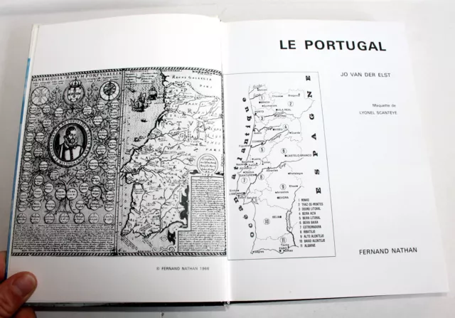 LE PORTUGAL par JO VAN DER ELST 1966 FERNAND NATHAN / LIVRE VOYAGE EXPLORATION 2