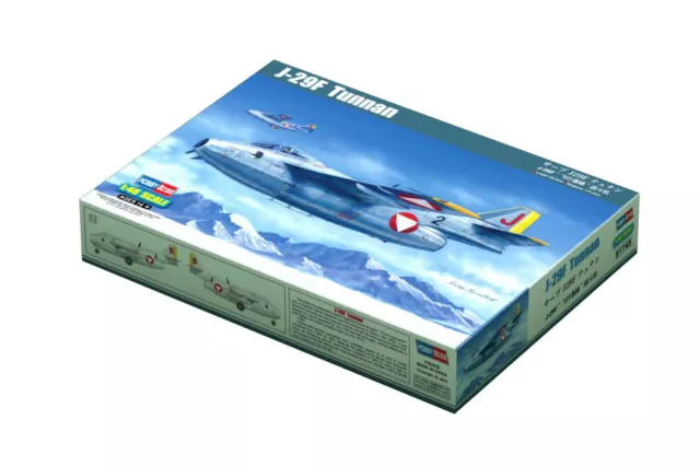 Hobby Boss 3481745 Saab J-29 F Tunnan 1:48 Flugzeug Modell Bausatz Modellbau