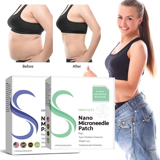 4pcs Nano Microneedle Patches for Effective Skin Tightening And Body Shape Management High Absorption Skin Care