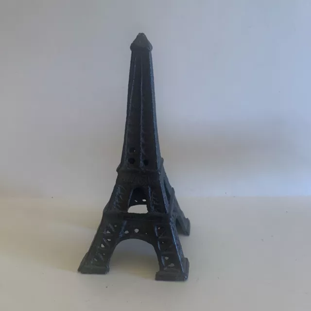 Eiffel Tower Paris Statue Brown Metal Home Decor Figurine