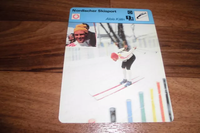 ALOIS KÄLIN / Nordischer Skisport -- Editions Rencontre S.A. Lausanne 1978
