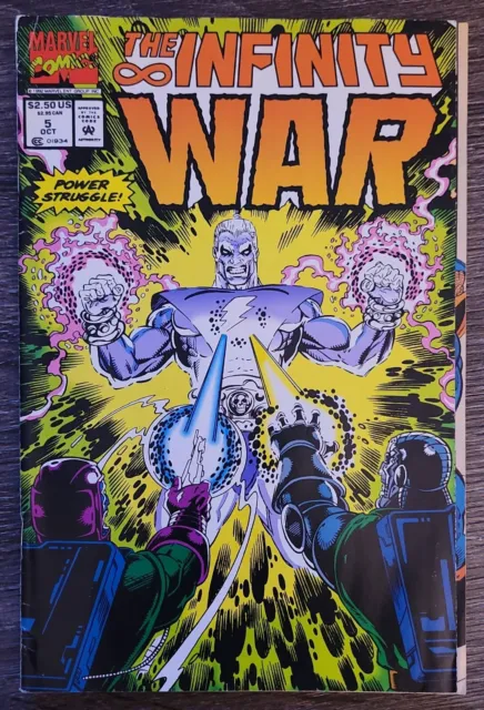INFINITY WAR #5 - Jim Starlin, Newsstand Variant - Marvel Comics - Starlin Lim