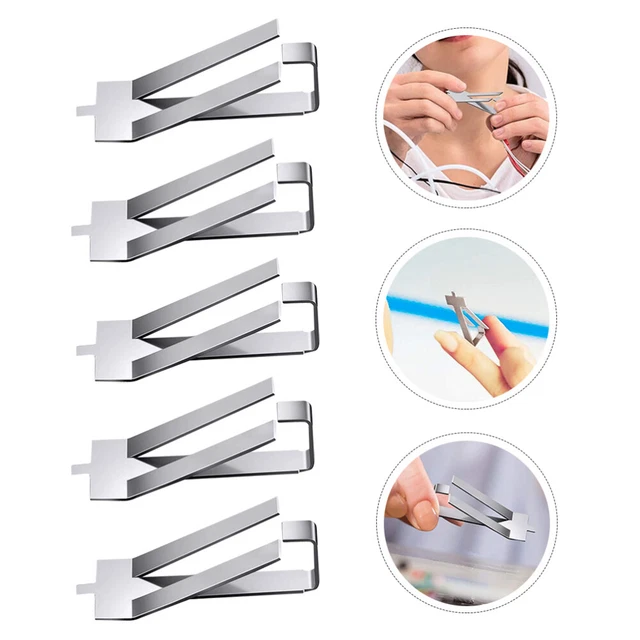 4 Pcs Glasclip Aus Edelstahl Metall 3D-Druckmaschine Bettklemme