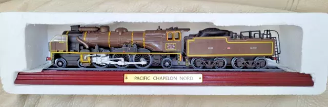Atlas Edition Static Model Train  And Tender- Pacific Chapelon Nord.