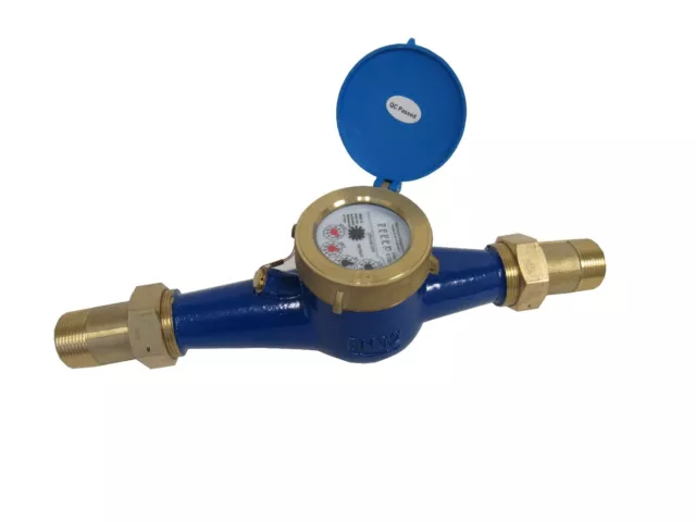 New PRM 1/2" NPT Multi-Jet Cold Water Meter – Industrial Quality