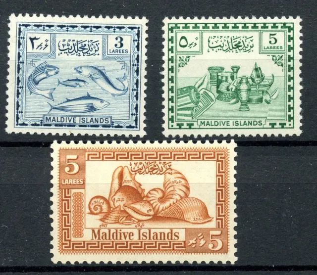Maldive Islands 1952-60 sg30/1  sg 53  - MNH