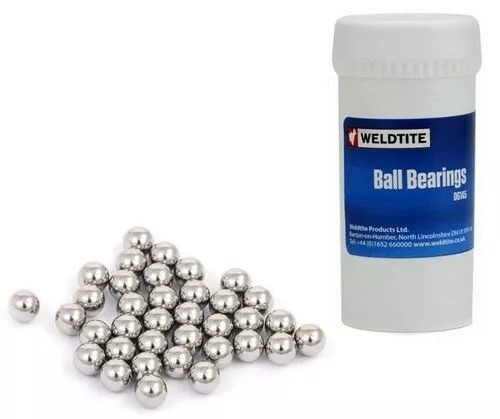 Weldtite Loose Bike Ball Bearings 1/8" 5/32" 3/16" 7/32" 1/4" + 5/16"