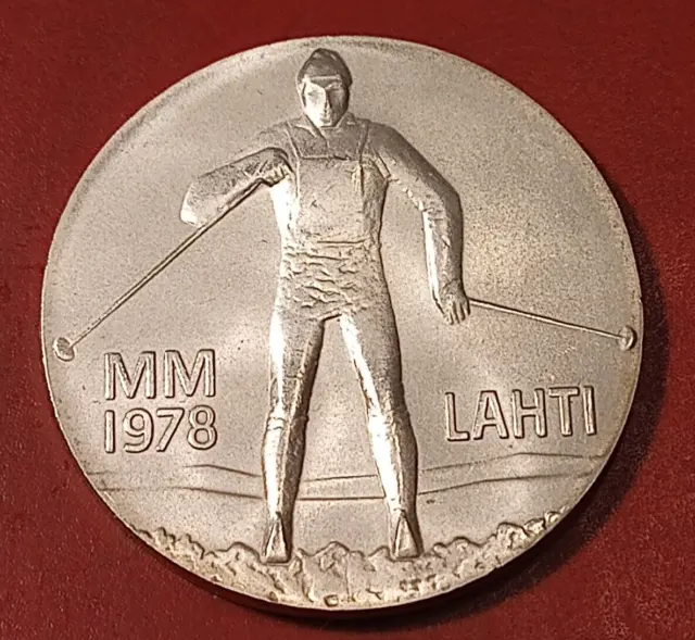 *Finland *Commemorative*25 markkaa*VM-1978-Lahti * Cond-UNC*