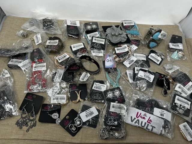 Large lot of Paparazzi Jewelry Collection 50 Pieces Wholesale Bulk