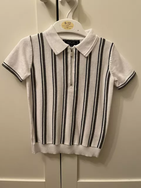 BN Next Boys Half Zip Top/Polo Shirt Age 3