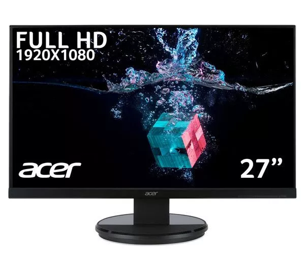 Acer Kb272Hl Full Hd 27" 1080P Led Monitor Hdmi Vga 1Ms Black Um.hk2Ee.h02 New