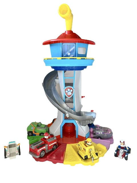 PAW Patrol - Set Da Gioco Lookout Tower My Size - Torre Con Luci E Suoni - Oltre 2,5 Metri