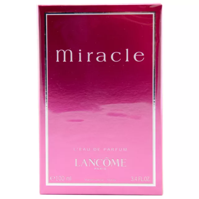 Lancome MIRACLE 100 ml L eau de parfum EdP Spray da donna