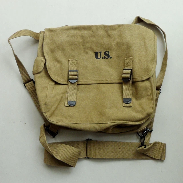WW2 US M1936 Field Bag Canvas Carrying Pack Strap M1936 Musette Bag