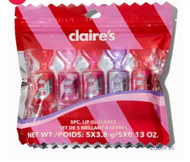 Juego de brillo de labios Candy Wrapper - Paquete de 5