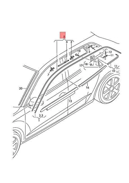 Cache-coffre Rétractable Pour Audi A3/S3 Sportback 5 Portes (2013-2023) - Toile Avec Structure Alliage Aluminium - Installation Facile