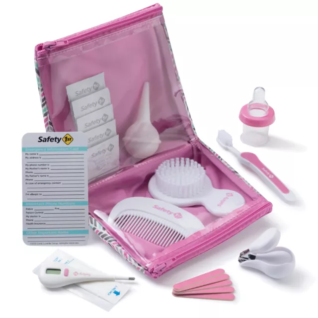 Safety 1ˢᵗ Deluxe Healthcare and Grooming Kit Pink-WL