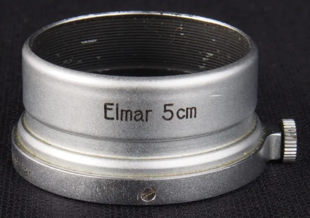Ernst Leitz Wetzlar GERMANY Snap-on Lens Hood for Elmar 5cm Lens