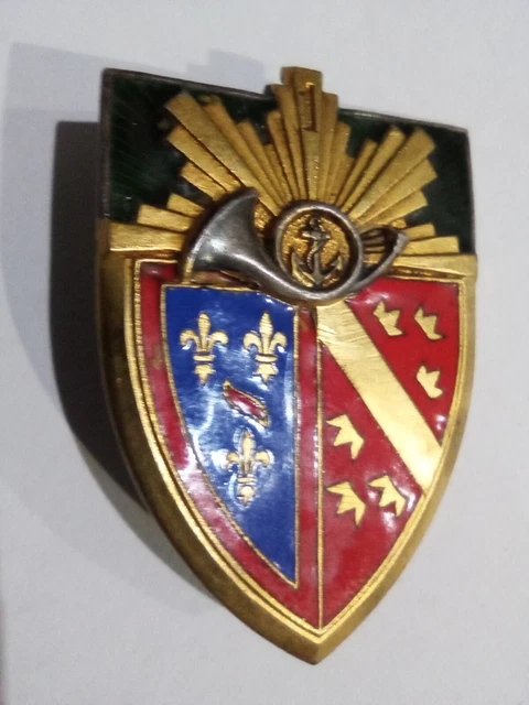 Insigne Militaire Français - 81e Régiment De Soutien (Cavalerie) - Dos Lisle - Ancien