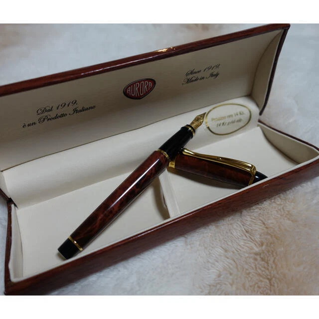 New Aurora Fountain Pen Epsilon Lacquer Totochair Nib M