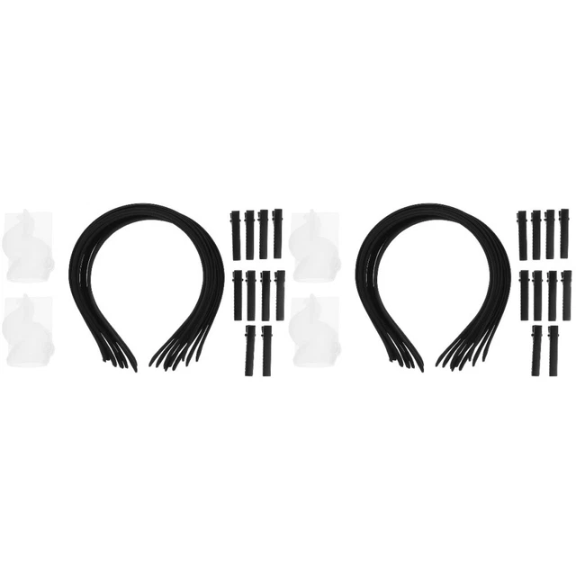 2 Sätze Haarnadel -Ornament Formen DIY Silikon Haarnadel Formform Haare machen
