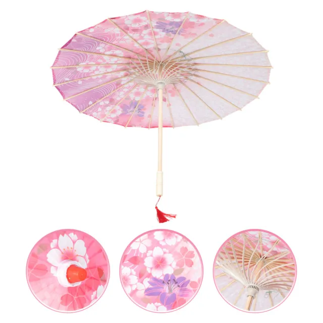 Cosplay Silk Umbrella Oiled Paper Parasol Classical Clothing Dance