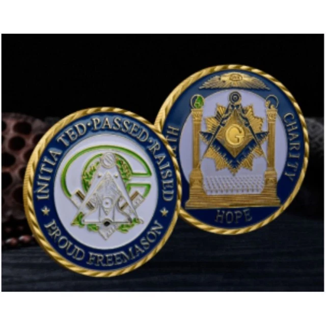 Blue Lodge Souvenir Coin Individual Coins Collectible Coins  Gift