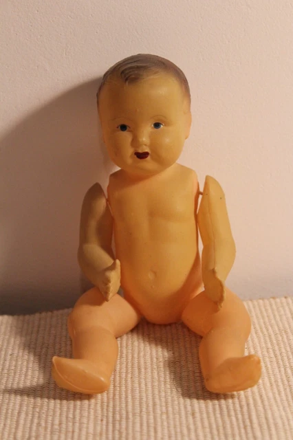 ANCIENNE POUSSETTE POUPÉE baigneur en tole EUR 29,00 - PicClick FR