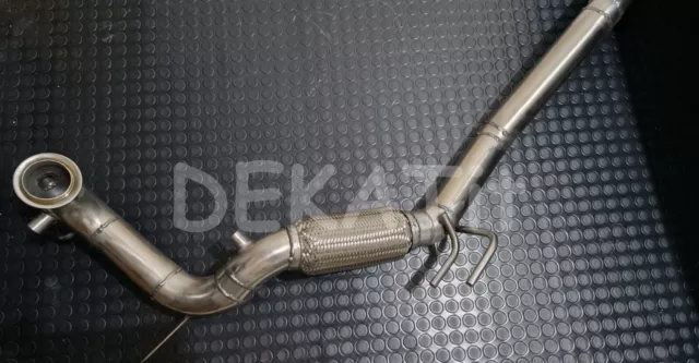 Downpipe Inox Tubo Rimozione Dpf Vw Golf 5 Audi A3 Seat Leon 1.9 2.0 Bls Bmn Bmm 2