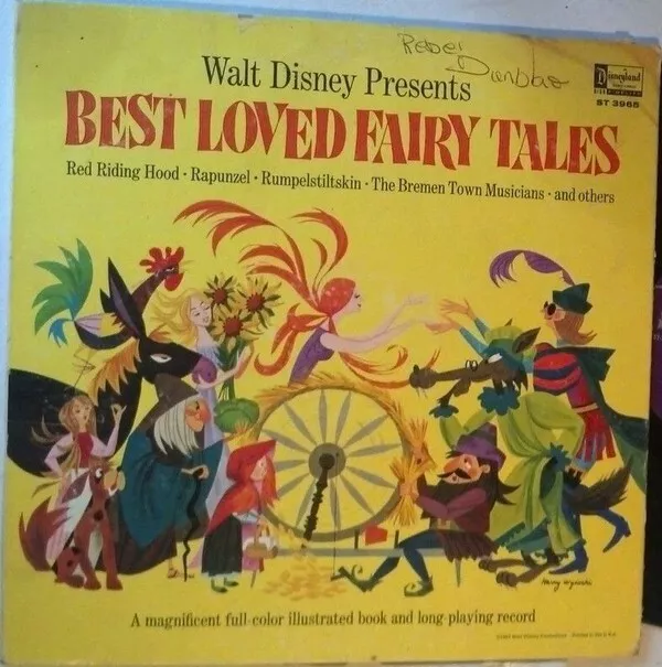 Rica Moore - Walt Disney Presents Best Loved Fairy Tales (LP)