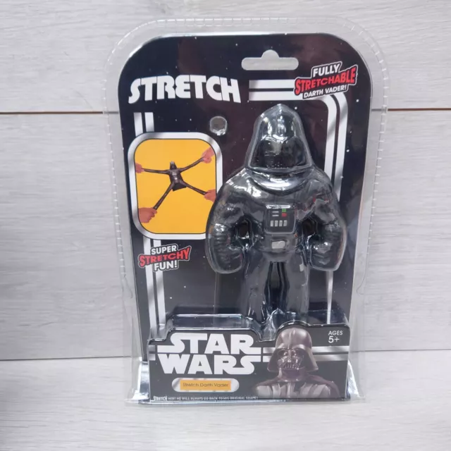 Star Wars Stretch Darth Vader Figure 16cm Tall - Fully Stretchable & Brand New