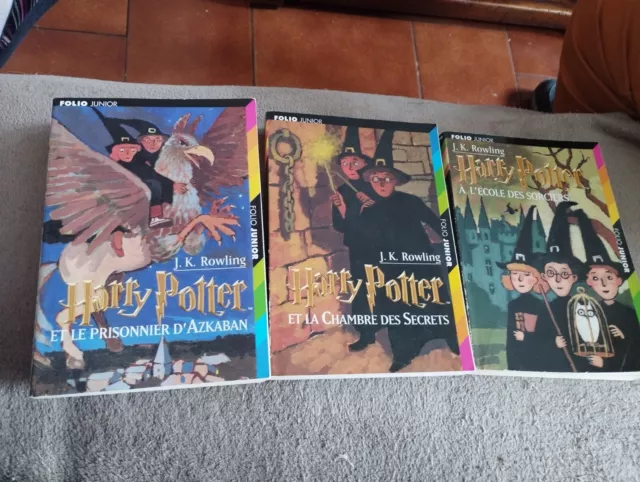 coffret livre HARRY POTTER Folio Junior