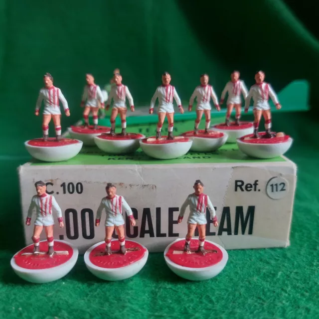 MINT Subbuteo Team HW ref 112 WINTERTHUR con REF ORIG. 100% RARISSIMA PERFETTA!