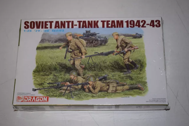 Dragon 6049 Soviet Anti Tank Team 1942/43 1:35 NEU mit OVP