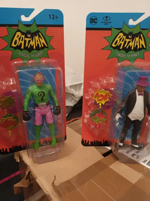 Figurine BATMAN serie Année 60, 4 figurines NEUVE