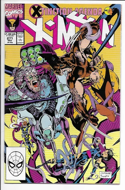 UNCANNY X-MEN Vol. 1 - #271 1990 NM- Jim Lee, Scott Williams
