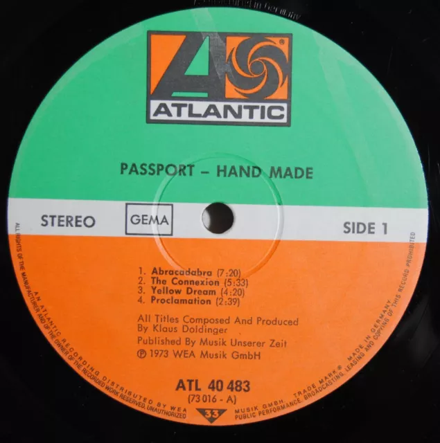 Passport – Hand Made - LP 3