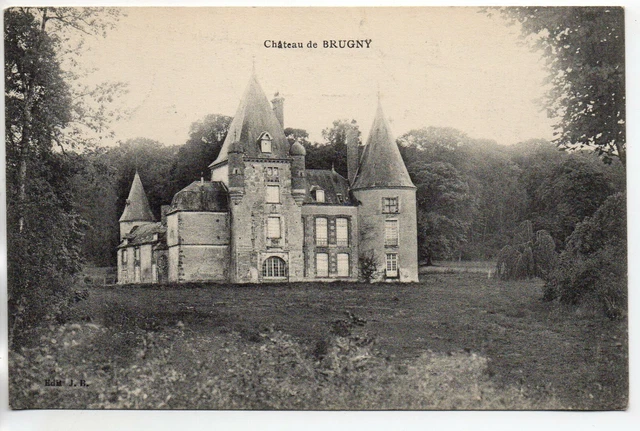 BRUGNY aux environs d' EPERNAY - Marne - CPA 51 - le Chateau 5