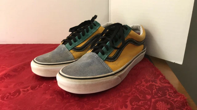 Vans Old Skool Skate Yacht Club Skateboard Shoes Color Block men sz 6 w sz 7.5