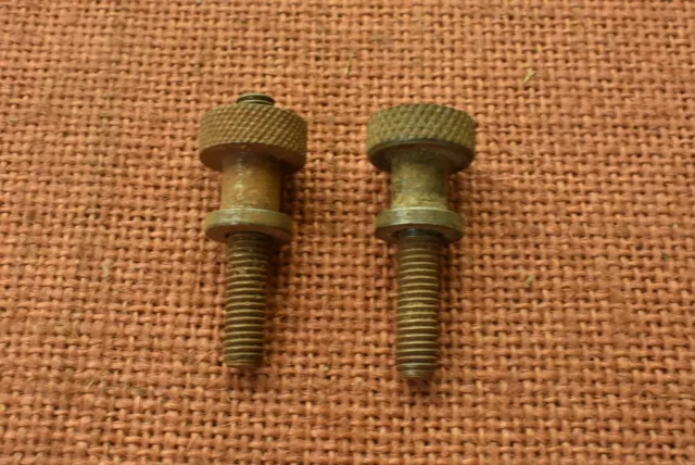 Spare Pair of Cutter Adjusting Nuts for Record Adjustable Spokeshave with screws