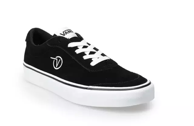 Vans Shoes Womens Size 8 Suede Vulc Lifestyle Black White Sneakers Low Top Skate