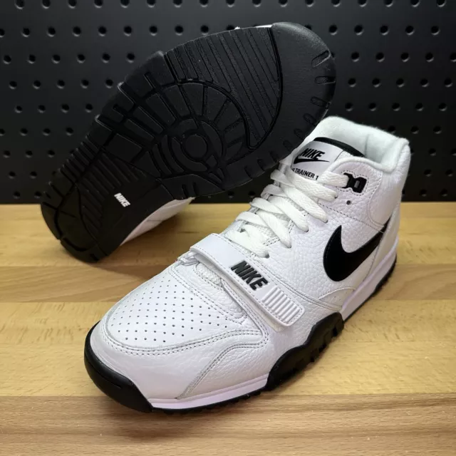 Nike Air Trainer 1 “White Black” Shoes FB8066-100 Men's Size 11