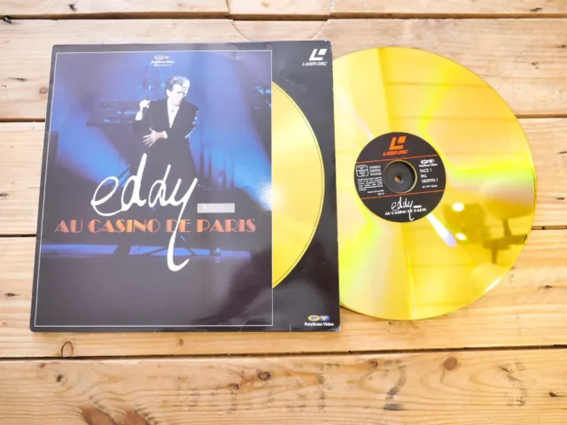 Eddy Mitchell Au Casino De Paris Ld Laserdisc Ex Pal Ld Ex Cover Ex 1991