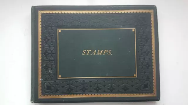 Vintage Stamp album with stamps Collection (belonged to JOSEPH ROSS)