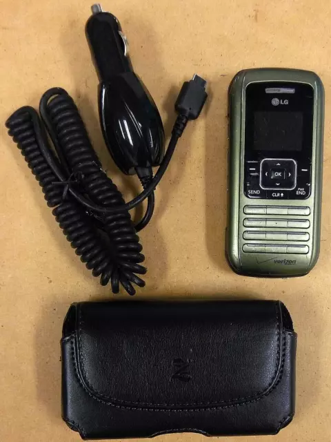 LG enV / Envy VX9900 - Green and Gray ( Verizon ) Very Rare Cell Phone - Bundled