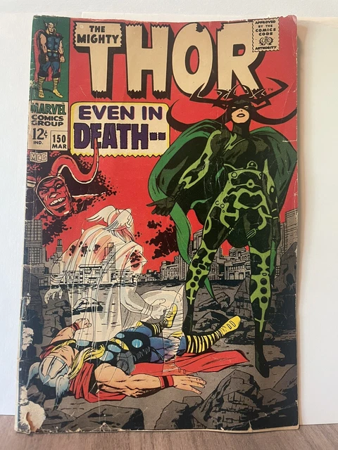 The Mighty Thor #150, Marvel Comics 1968 Stan Lee/Jack Kirby